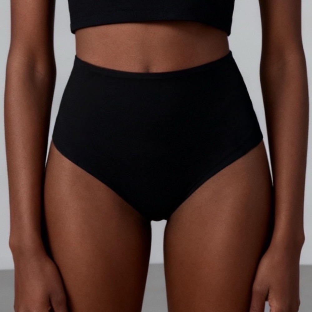 House‎ of CB High Waisted Cheeky Briefs Bottoms Black size Small